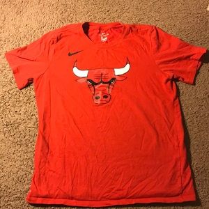Red Chicago Bull’s T-Shirt
